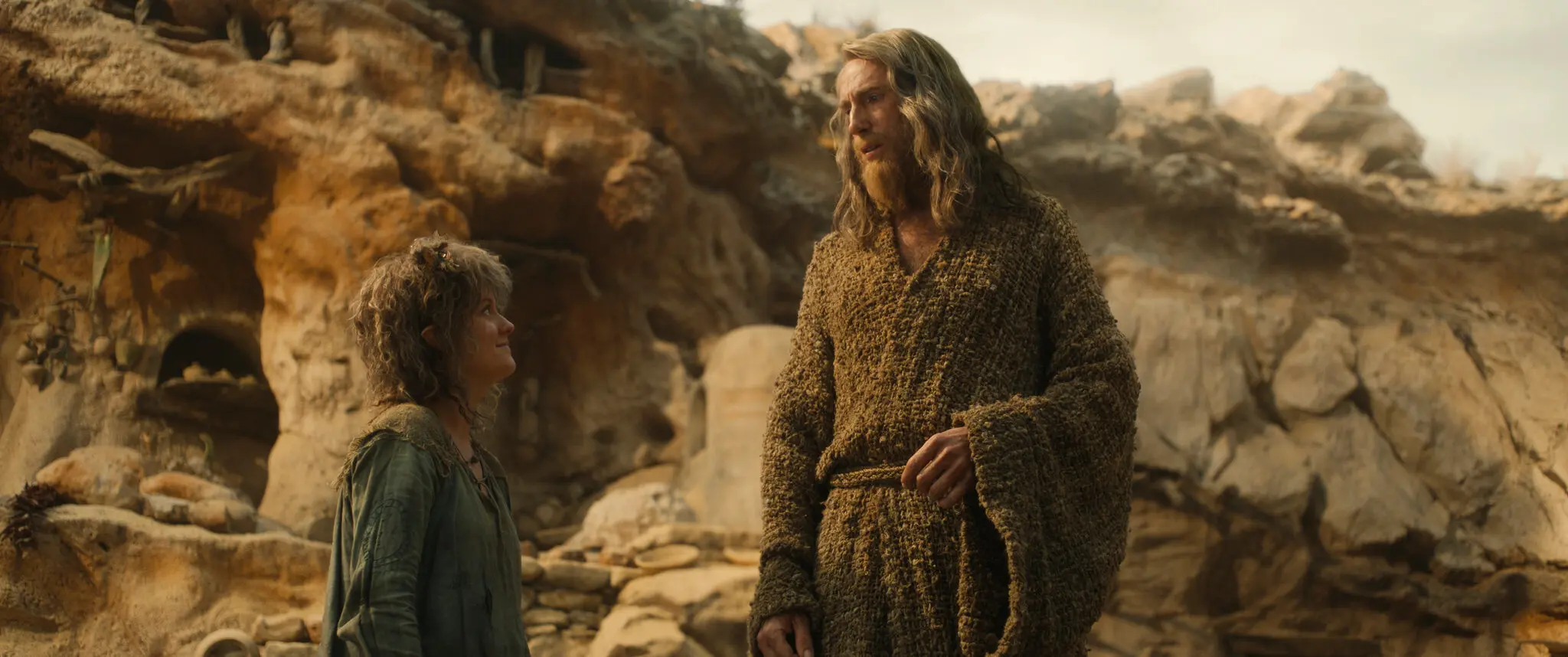 Норі та Гендальф (Маркелла Кавена та Деніел Вейман) провели гарну спільну подорож, хоча Норі, ймовірно, довелося йти трохи швидше, щоб встигати.